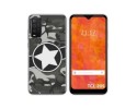 Funda Silicona para TCL 205 diseño Camuflaje 02 Dibujos