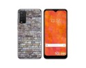 Funda Silicona para TCL 205 diseño Ladrillo 02 Dibujos