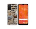 Funda Silicona para TCL 205 diseño Ladrillo 03 Dibujos