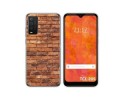 Funda Silicona para TCL 205 diseño Ladrillo 04 Dibujos