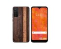 Funda Silicona para TCL 205 diseño Madera 05 Dibujos