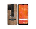 Funda Silicona para TCL 205 diseño Madera 11 Dibujos