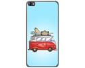 Funda Gel Tpu para Hisense L695 Diseño Furgoneta Dibujos