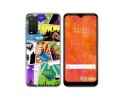 Funda Silicona para TCL 205 diseño Comic Dibujos