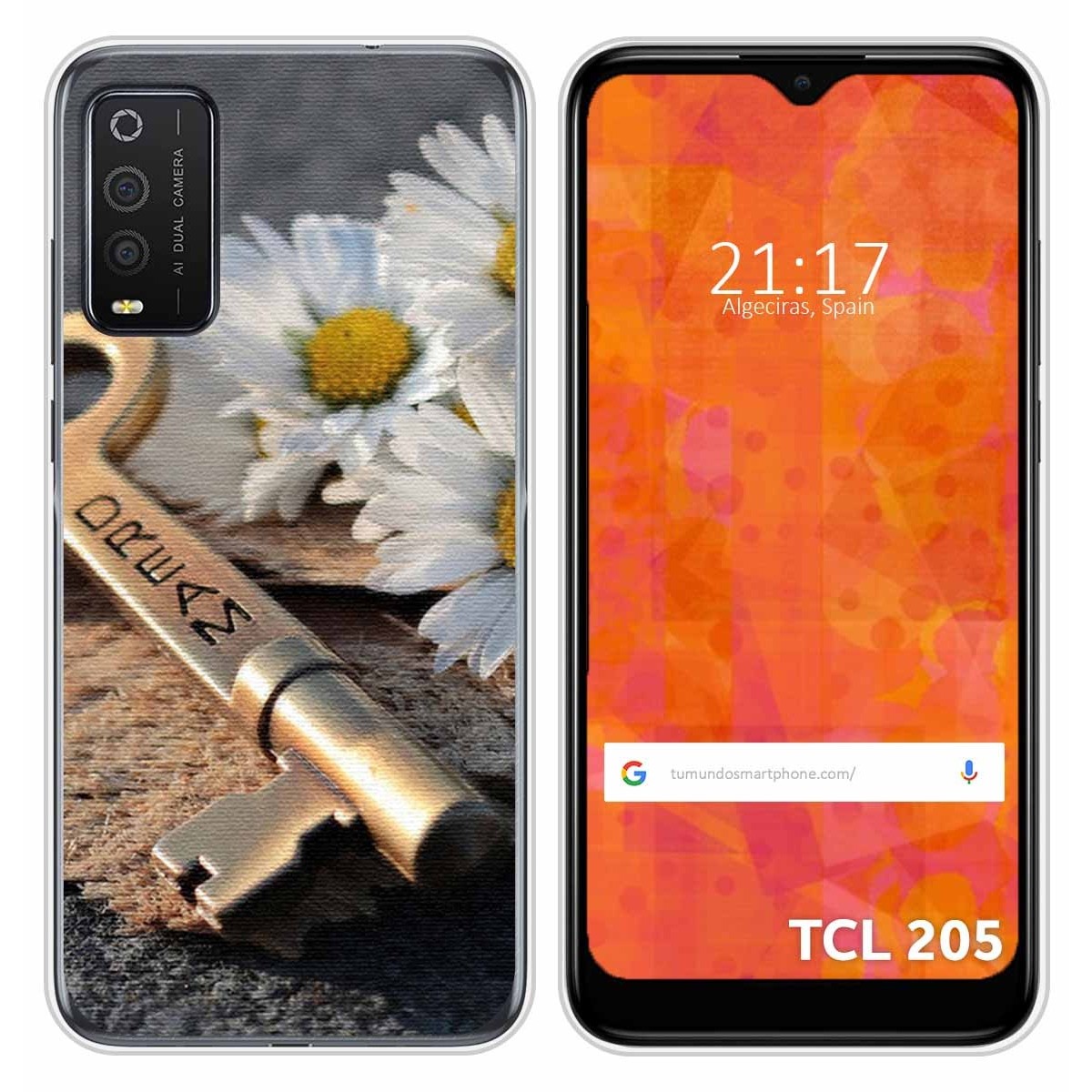 Funda Silicona para TCL 205 diseño Dream Dibujos