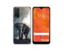 Funda Silicona para TCL 205 diseño Elefante Dibujos