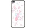 Funda Gel Tpu para Hisense L695 Diseño Flores Minimal Dibujos
