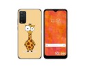 Funda Silicona para TCL 205 diseño Jirafa Dibujos
