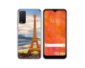 Funda Silicona para TCL 205 diseño Paris Dibujos