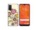 Funda Silicona para TCL 205 diseño Primavera En Flor Dibujos