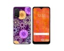 Funda Silicona para TCL 205 diseño Radial Dibujos
