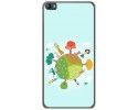 Funda Gel Tpu para Hisense L695 Diseño Familia Dibujos