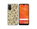 Funda Silicona para TCL 205 diseño Sand Camuflaje Dibujos