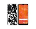 Funda Silicona para TCL 205 diseño Snow Camuflaje Dibujos