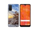 Funda Silicona para TCL 205 diseño Sunset Dibujos