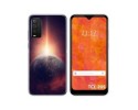 Funda Silicona para TCL 205 diseño Tierra Dibujos