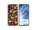 Funda Silicona Transparente para Samsung Galaxy S21 FE 5G diseño Otoño Dibujos