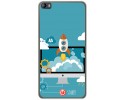 Funda Gel Tpu para Hisense L695 Diseño Cohete Dibujos