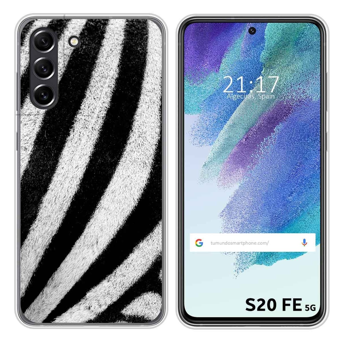 Funda Silicona para Samsung Galaxy S21 FE 5G diseño Animal 02 Dibujos