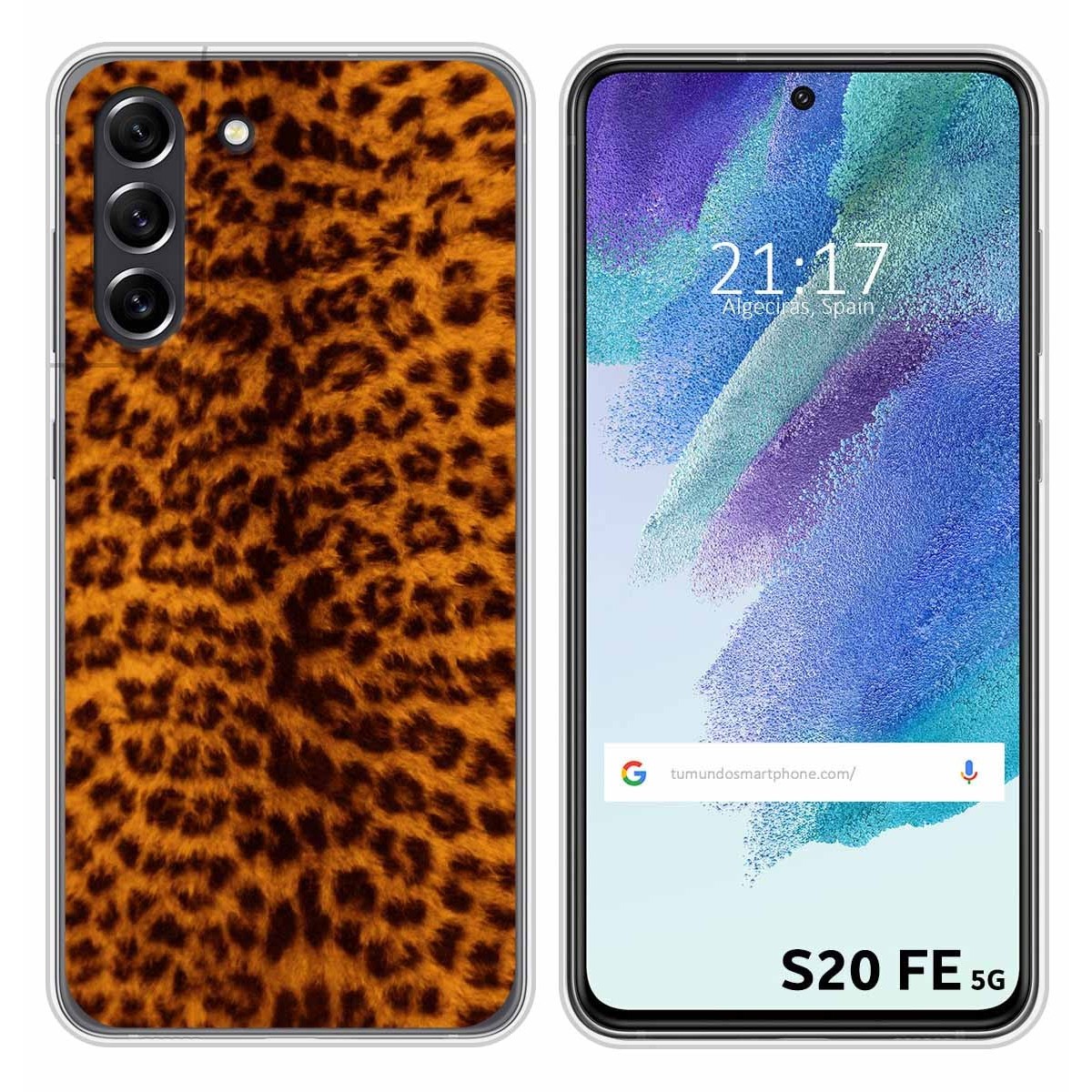 Funda Silicona para Samsung Galaxy S21 FE 5G diseño Animal 03 Dibujos