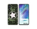 Funda Silicona para Samsung Galaxy S21 FE 5G diseño Camuflaje 01 Dibujos