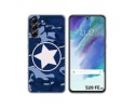 Funda Silicona para Samsung Galaxy S21 FE 5G diseño Camuflaje 03 Dibujos