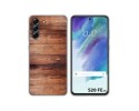 Funda Silicona para Samsung Galaxy S21 FE 5G diseño Madera 02 Dibujos