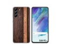 Funda Silicona para Samsung Galaxy S21 FE 5G diseño Madera 05 Dibujos