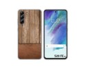 Funda Silicona para Samsung Galaxy S21 FE 5G diseño Madera 09 Dibujos