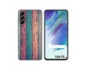Funda Silicona para Samsung Galaxy S21 FE 5G diseño Madera 10 Dibujos