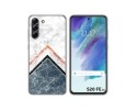 Funda Silicona para Samsung Galaxy S21 FE 5G diseño Mármol 05 Dibujos