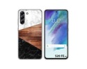 Funda Silicona para Samsung Galaxy S21 FE 5G diseño Mármol 11 Dibujos