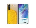 Funda Silicona para Samsung Galaxy S21 FE 5G diseño Cerveza Dibujos