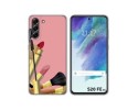 Funda Silicona para Samsung Galaxy S21 FE 5G diseño Brochas Dibujos