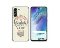 Funda Silicona para Samsung Galaxy S21 FE 5G diseño Creativity Dibujos