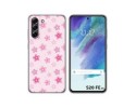 Funda Silicona para Samsung Galaxy S21 FE 5G diseño Flores Dibujos