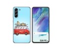 Funda Silicona para Samsung Galaxy S21 FE 5G diseño Furgoneta Dibujos