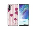 Funda Silicona para Samsung Galaxy S21 FE 5G diseño Flores Vintage Dibujos