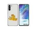 Funda Silicona para Samsung Galaxy S21 FE 5G diseño Leones Dibujos