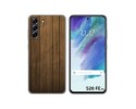 Funda Silicona para Samsung Galaxy S21 FE 5G diseño Madera Dibujos