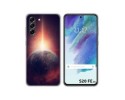 Funda Silicona para Samsung Galaxy S21 FE 5G diseño Tierra Dibujos