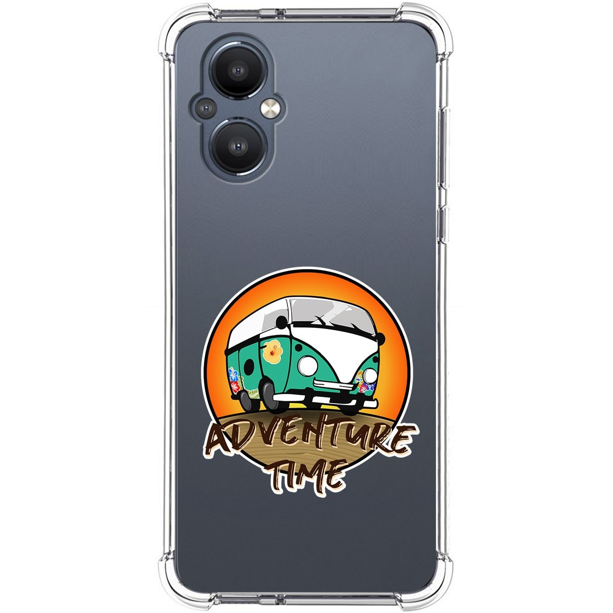 Funda Silicona Antigolpes para OnePlus Nord N20 5G diseño Adventure Time Dibujos