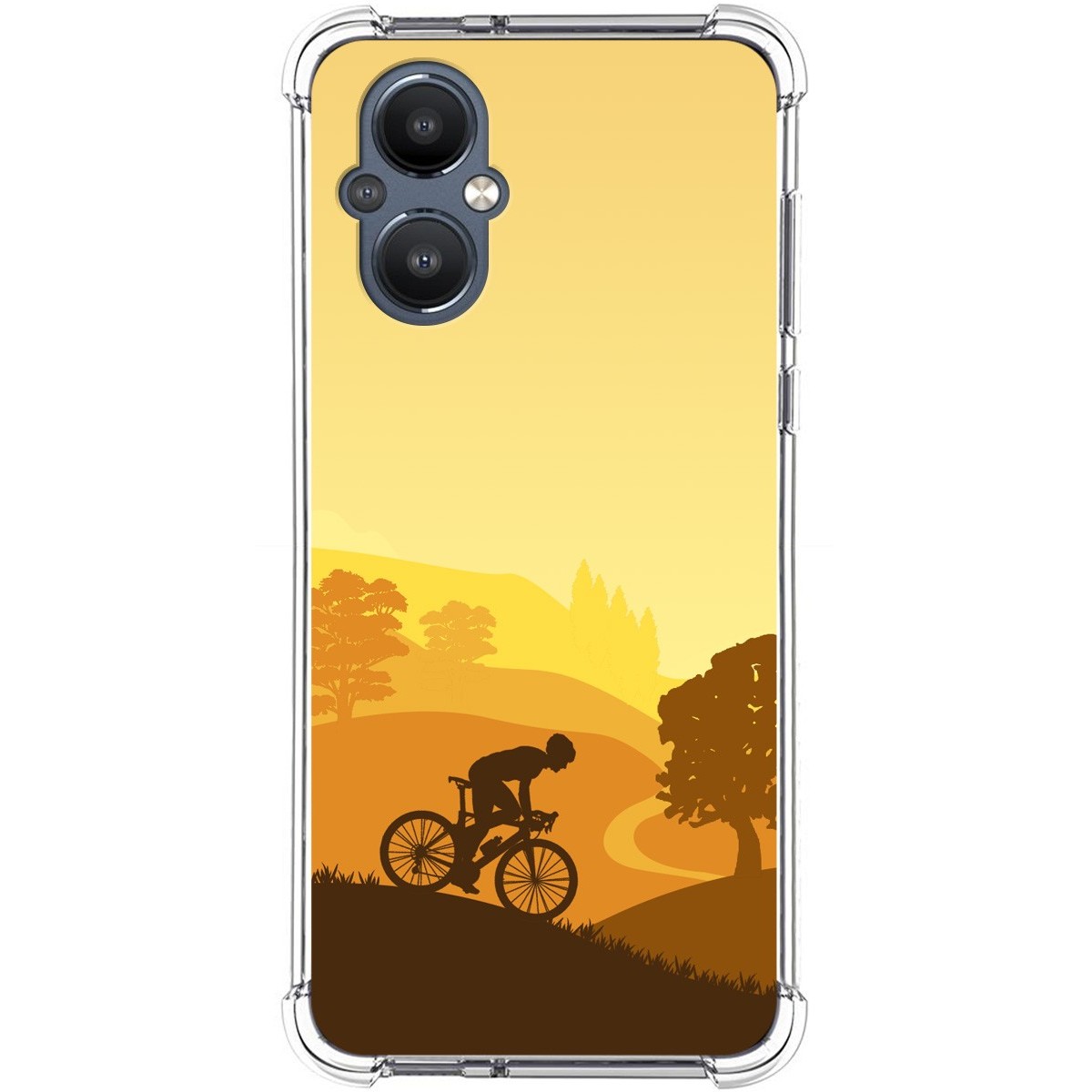 Funda Silicona Antigolpes para OnePlus Nord N20 5G diseño Ciclista Dibujos