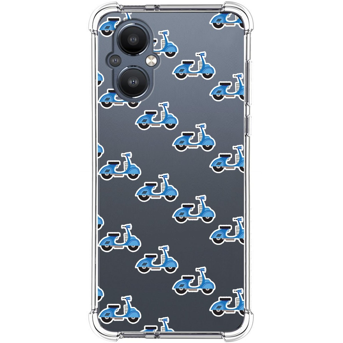 Funda Silicona Antigolpes para OnePlus Nord N20 5G diseño Scooter Dibujos