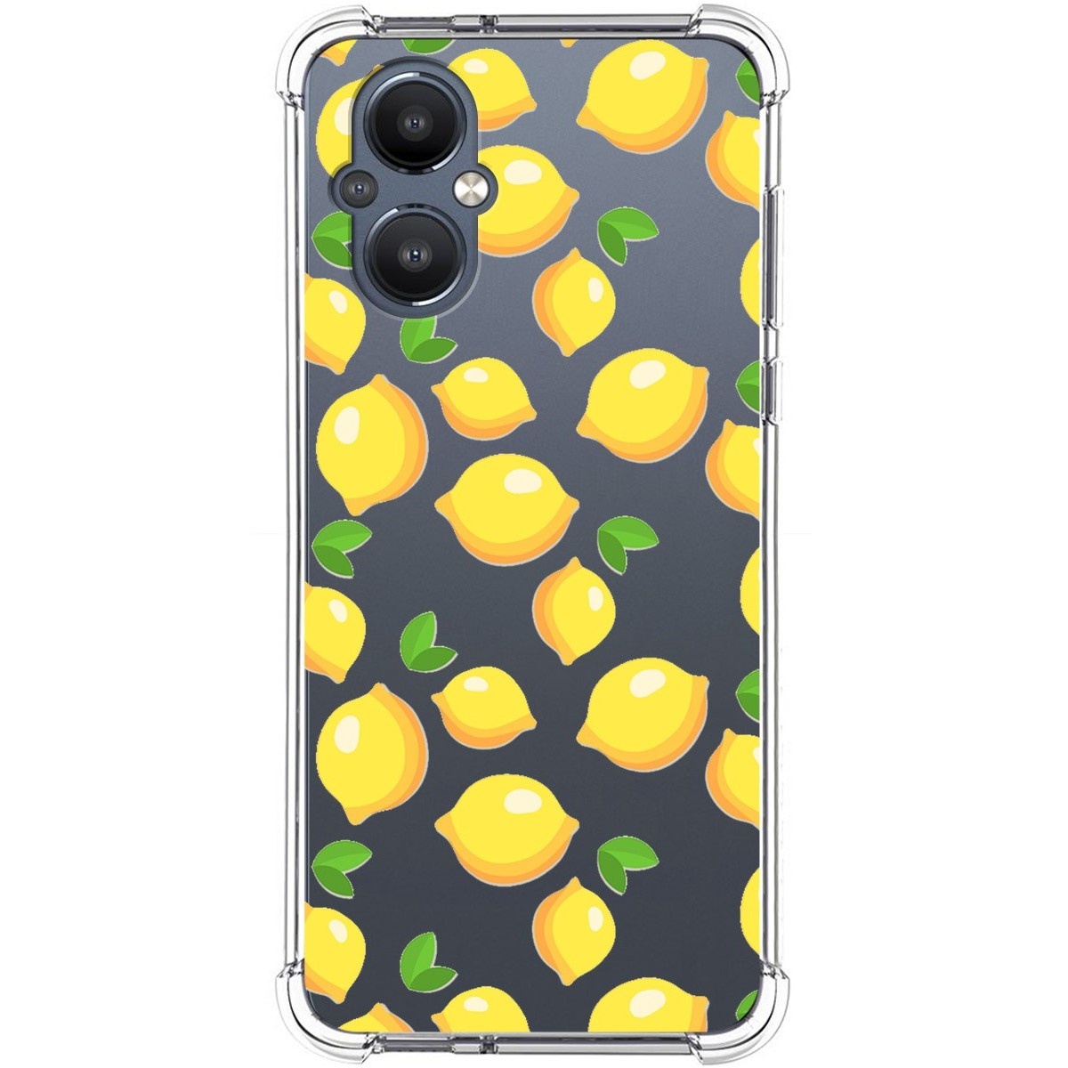 Funda Silicona Antigolpes para OnePlus Nord N20 5G diseño Limones Dibujos
