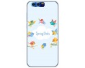 Funda Gel Tpu para Huawei Honor 9 Diseño Spring Birds Dibujos