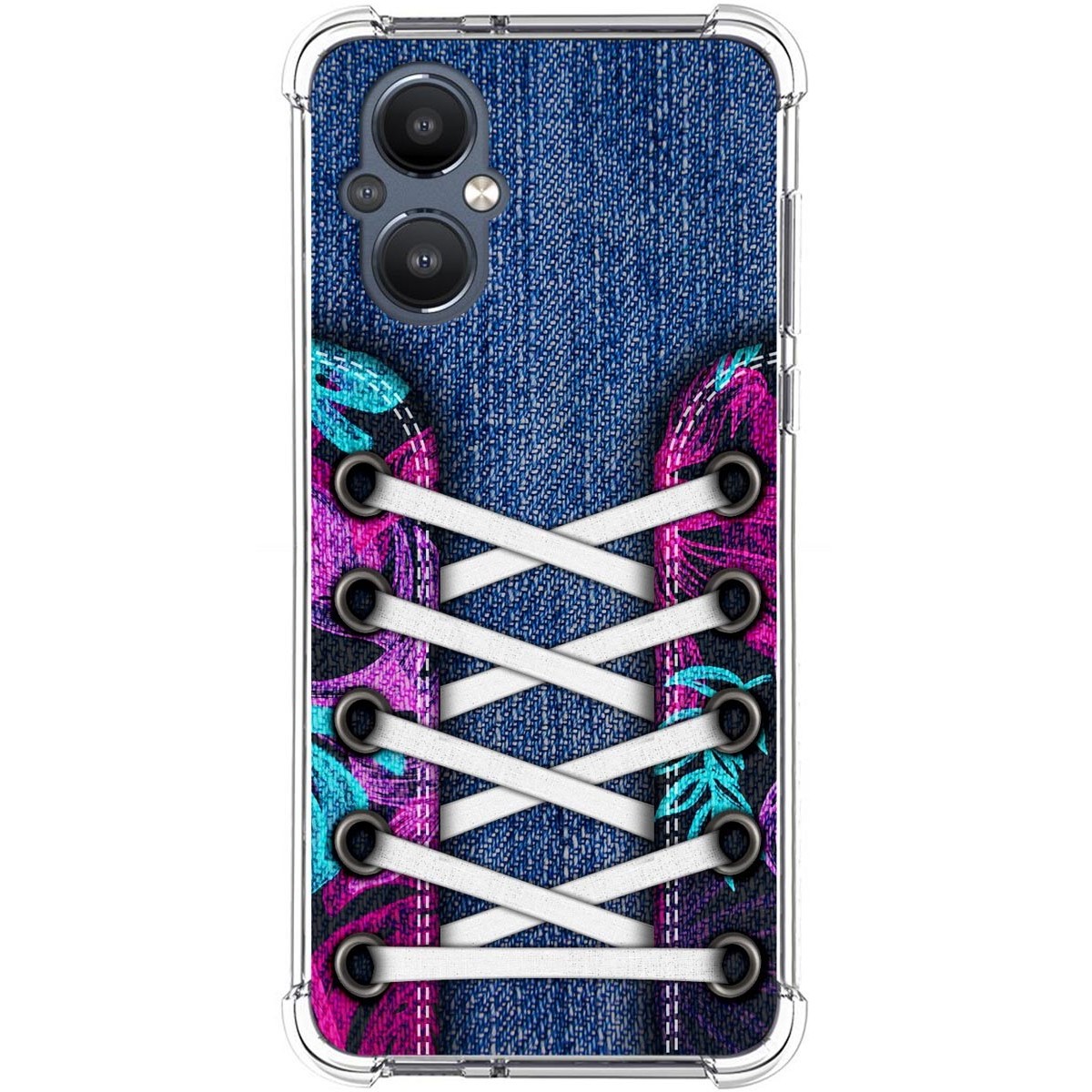 Funda Silicona Antigolpes para OnePlus Nord N20 5G diseño Zapatillas 06 Dibujos
