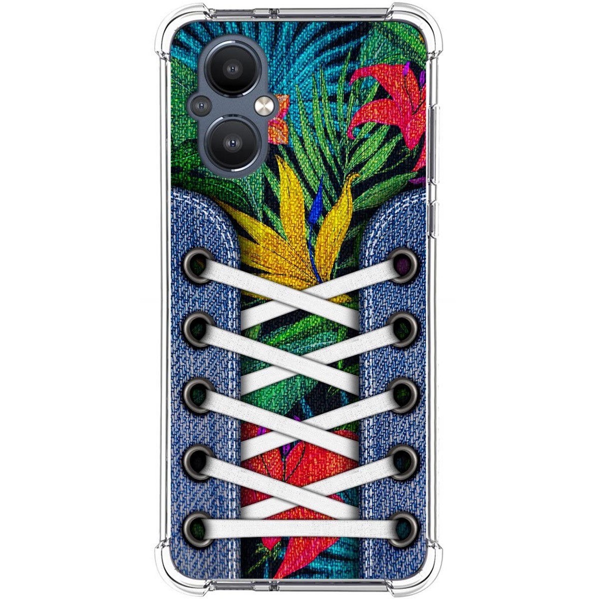 Funda Silicona Antigolpes para OnePlus Nord N20 5G diseño Zapatillas 12 Dibujos