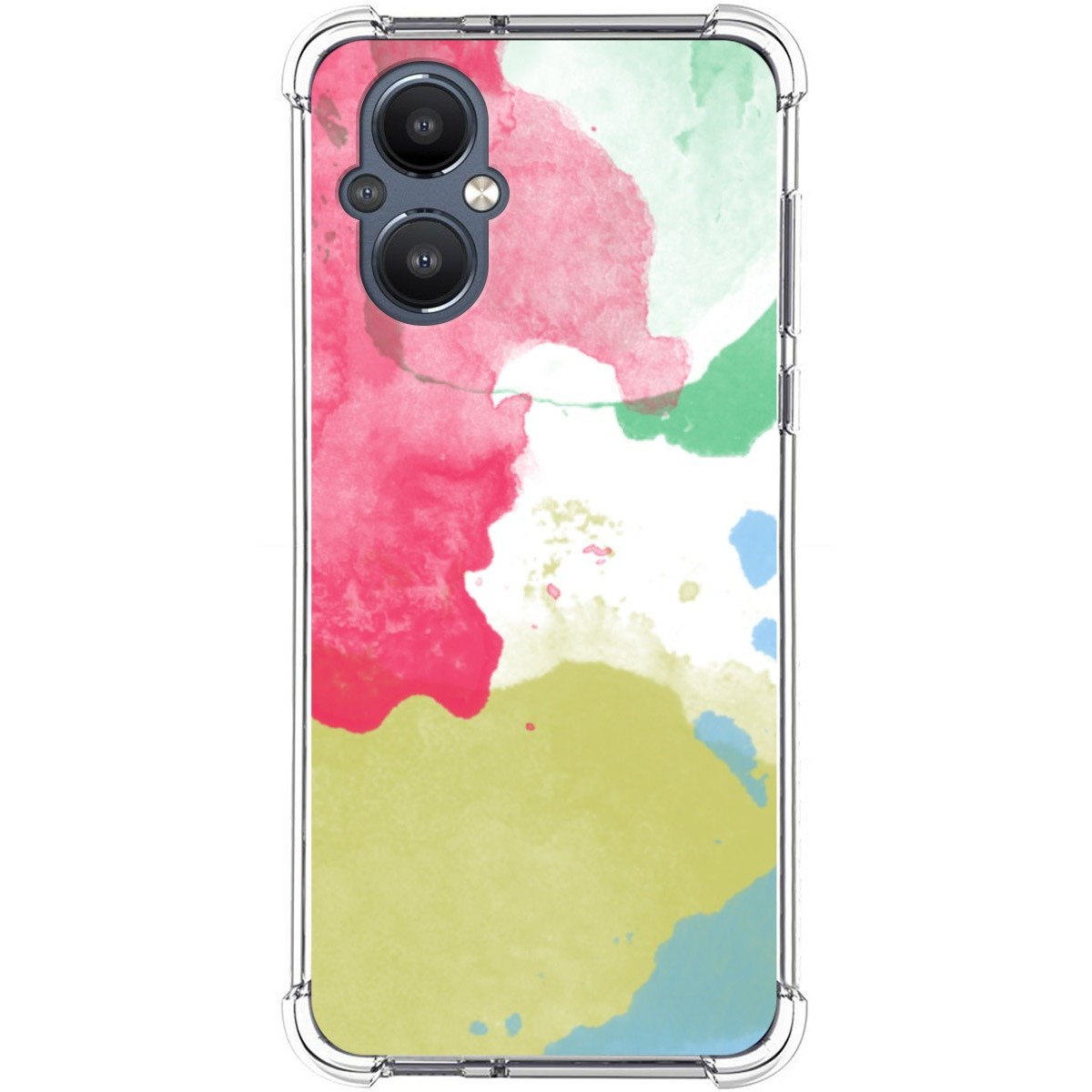 Funda Silicona Antigolpes para OnePlus Nord N20 5G diseño Acuarela 02 Dibujos