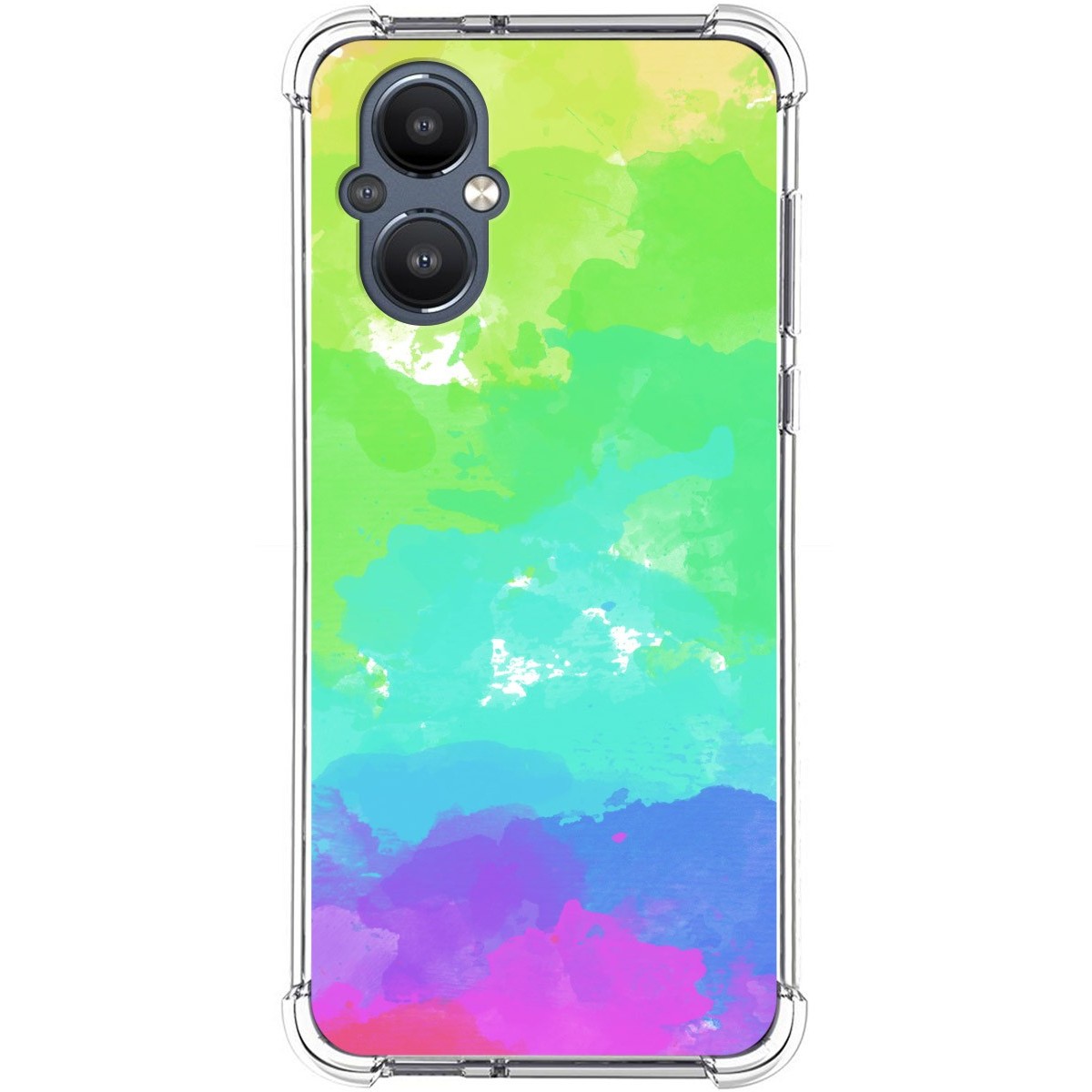 Funda Silicona Antigolpes para OnePlus Nord N20 5G diseño Acuarela 03 Dibujos